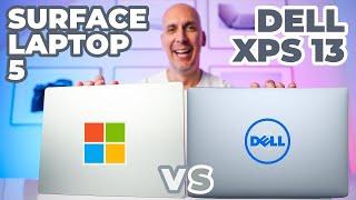 Surface Laptop 5 vs Dell XPS 13  //  BATTLE of the Ultrabooks!