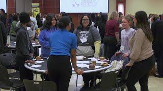 Girls from the Wichita Public Schools Hosted by WSU for "Introduce a Girl to Engineering Day"