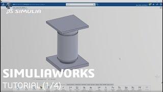 SIMULIAworks | Material Creation Tutorial for 3DEXPERIENCE Platform (1/4)