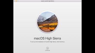 How to install macOS High Sierra on Unsupported MacBook