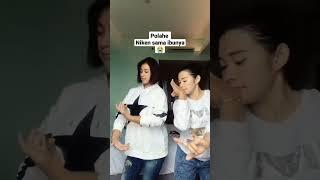 Niken salindry bersama ibunda nya