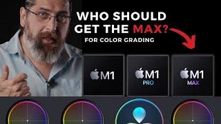 M1 PRO vs MAX for COLOR GRADING in DaVinci Resolve