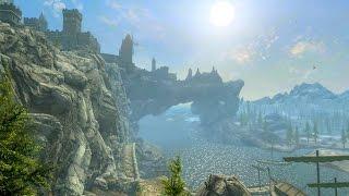 Skyrim Special Edition - All Cities with NEW Graphics - Skyrim PS4 Footage