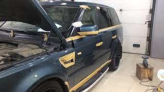 Range Rover Sport после полировки. Детейлинг центр LR.ru