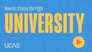 How to choose the right university