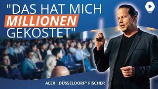 Mache nicht die beiden Fehler, die 98% aller Unternehmer machen (Alex Fischer auf dem Loft Film Day)