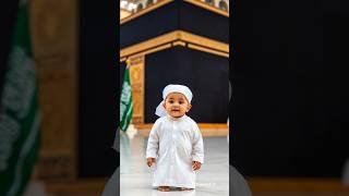 Little Hajji at the Kaaba | Heartwarming Islamic Baby Moment