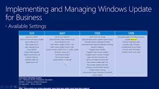 ConfigMgr Current Branch - Windows Update for Business