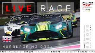 LIVE | Race | Nürburgring | Fanatec GT Europe 2024 (English)