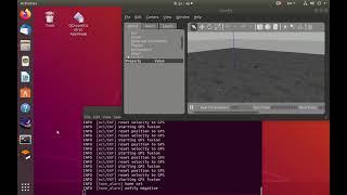 Gazebo takeoff & land with QGC on Ubuntu 18.04_02