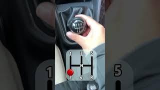 Manual car gear shifting tutorial #car #automobile #drivinglessons