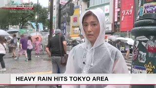 Heavy rain hits Tokyo area as typhoon Ampil nearsーNHK WORLD-JAPAN NEWS