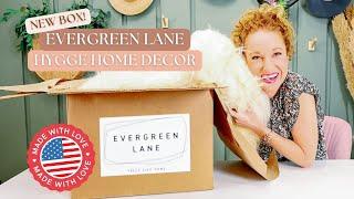 Brand New Evergreen Lane Fall 2023 | Hygge Home Decor Subscription Box | Made in the USA