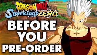 Dragon Ball: Sparking! ZERO - 15 Things You Need To Know Before You Pre-Order