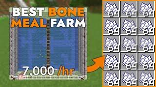 BEST BONE MEAL FARM 1.21.4 [+7,000 /hr] - MINECRAFT TUTORIAL [Design by Ilmango]