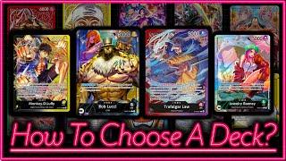 Which One Piece Deck Is For You? - Which One Piece Deck Is Best For A New Player? OP7 Edition