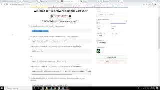 A SIMPLE USE CAROUSEL | VUE-AI-CAROUSEL | VUE-CAROUSEL TUTORIAL