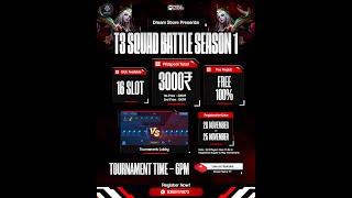 (HINDI)T3 SQUAD BATLLE KNOCKOUT ROUND DAY 1 | DREAM STORE X AERON'S DOMAIN