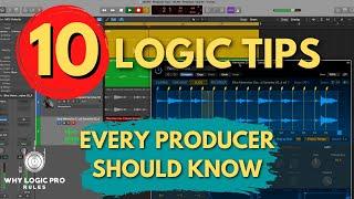 10 Tips Every Producer Should Know in Logic Pro