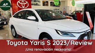 Toyota Yaris S 2023-Review | una renovación necesaria|