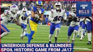 Unserious defensive effort from Bills & blunders spoil historic game from Josh Allen in loss to Rams