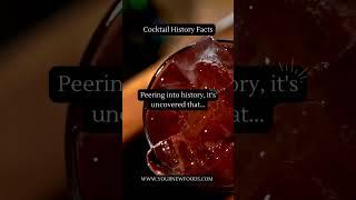 Peering into history, it's uncovered that...  #cocktailculture #cocktail #mixology #mixologist