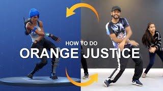 FORTNITE Dance in Real Life | How to Do "ORANGE JUSTICE" Dance | Deepak Tulsyan Dance Tutorial