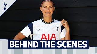 BEHIND THE SCENES | ALEX MORGAN'S FIRST DAY AT TOTTENHAM HOTSPUR