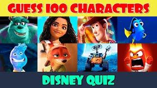 Guess the 100 Disney Characters