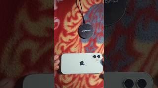 Wireless Charging iPhone 12 | Amazon Basics Wireless Charger