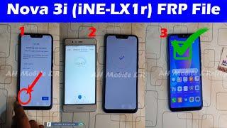 Huawei Nova 3i (iNE-LX1r) FRP Bypass Downgrade File Without PC