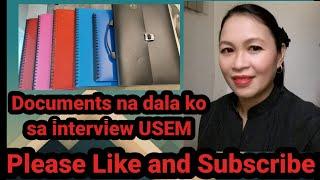 Interview Documents na dala ko + Tips / 02/02/2021 / simply pinay in USA 