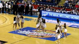 Siena Saints Cheerleaders - Marist vs Siena - MAAC Tournament - March 08, 2013