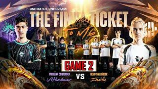 ULFHEDNAR VS INSILIO - GAME 2 | DECIDER MATCH - M6 WILD CARD MLBB | ULF VS INS [EN]