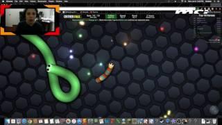 Slither io | My bot killed a huge guy!!