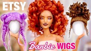 Testing Barbie Doll WIGS! (Better than Rerooting?)