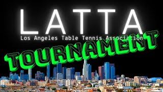 Takato Tsuchiya vs. Ayano Takeda // Finals LATTA Open -- Los Angeles Table Tennis Association