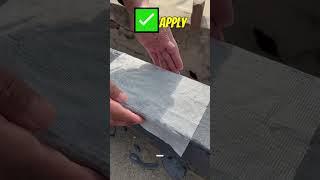 Amazing Process  #waterproofing part 928 easily solve problem #short #shorts #waterleaks