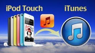How to Transfer Music from iPod  to iTunes on PC,Backup iPod Touch Music to iTunes on new Computer