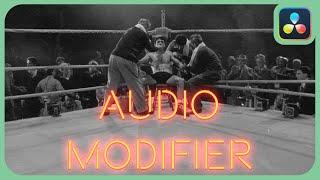 Using The Audio Modifier | DaVinci Resolve 18.5 | Reactor Plugin