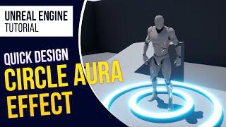 UE4 How to make Circle Aura under the character's feet l Unreal Engine 4.26 (Tutorial)