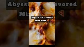 Abyssinian Flavored Mini Pizza #minipizza #abyssiniaeats #ethiopiancuisine #ethiopianfood