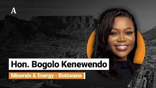 Hon. Bogolo Kenewendo, Minerals & Energy - Botswana - 121 Mining Investment Cape Town February 2025