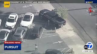 FULL CHASE: Suspect in stolen truck leads authorities on high-speed chase across SoCal