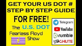 GET YOUR DOT # STEP BY STEP FOR FREE