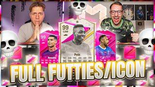 AUA!  FULL FUTTIES/ICON SBB endet VERRÜCKT  vs MaxMalle! SQUAD BUILDER BATTLE EAFC 24