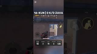 16-KUN | 0 K/D BILAN ZAVA OLAMIZ #pubg #pubgmobile #jasuriypm