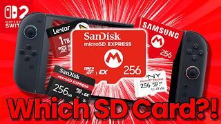What SD Card To Buy - Nintendo Switch 2 Guide