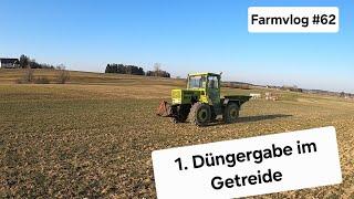 Der Erste Dünger | Bagger verladen | FarmVlog#62  Restle Agrar