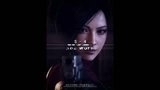 Ada Wong RE 4 vs Ethan Winters RE Village Resident Evil | kaysaki #shorts #residentevil